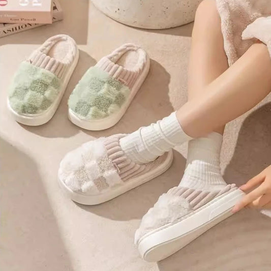 Katoenen Pantoffels – Warm, Antislip & Comfortabel