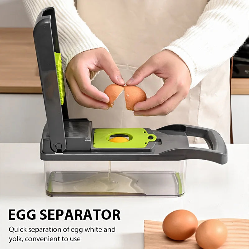 Multifunctionele Groentesnijder – 16-in-1 Keukenhulp