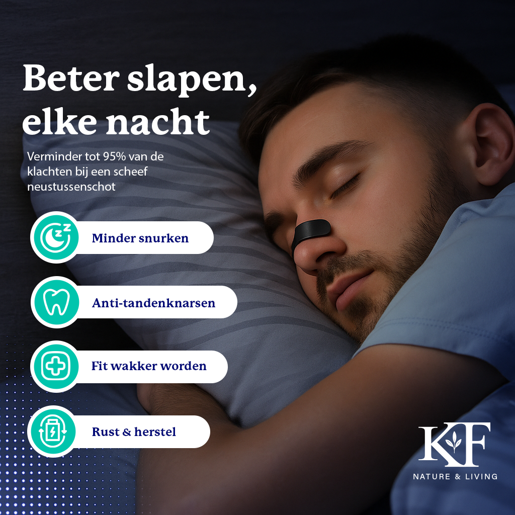 Neusstrip 2.0 – Magnetisch Systeem voor Vrijer Ademen & Minder Snurken