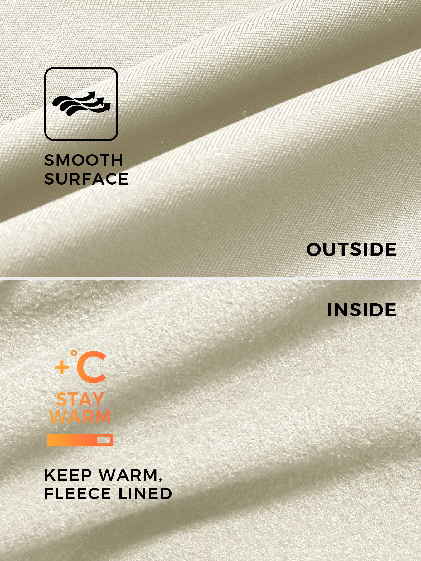 KF Fashion Fleece Long Sleeve Zipper Jumpsuit