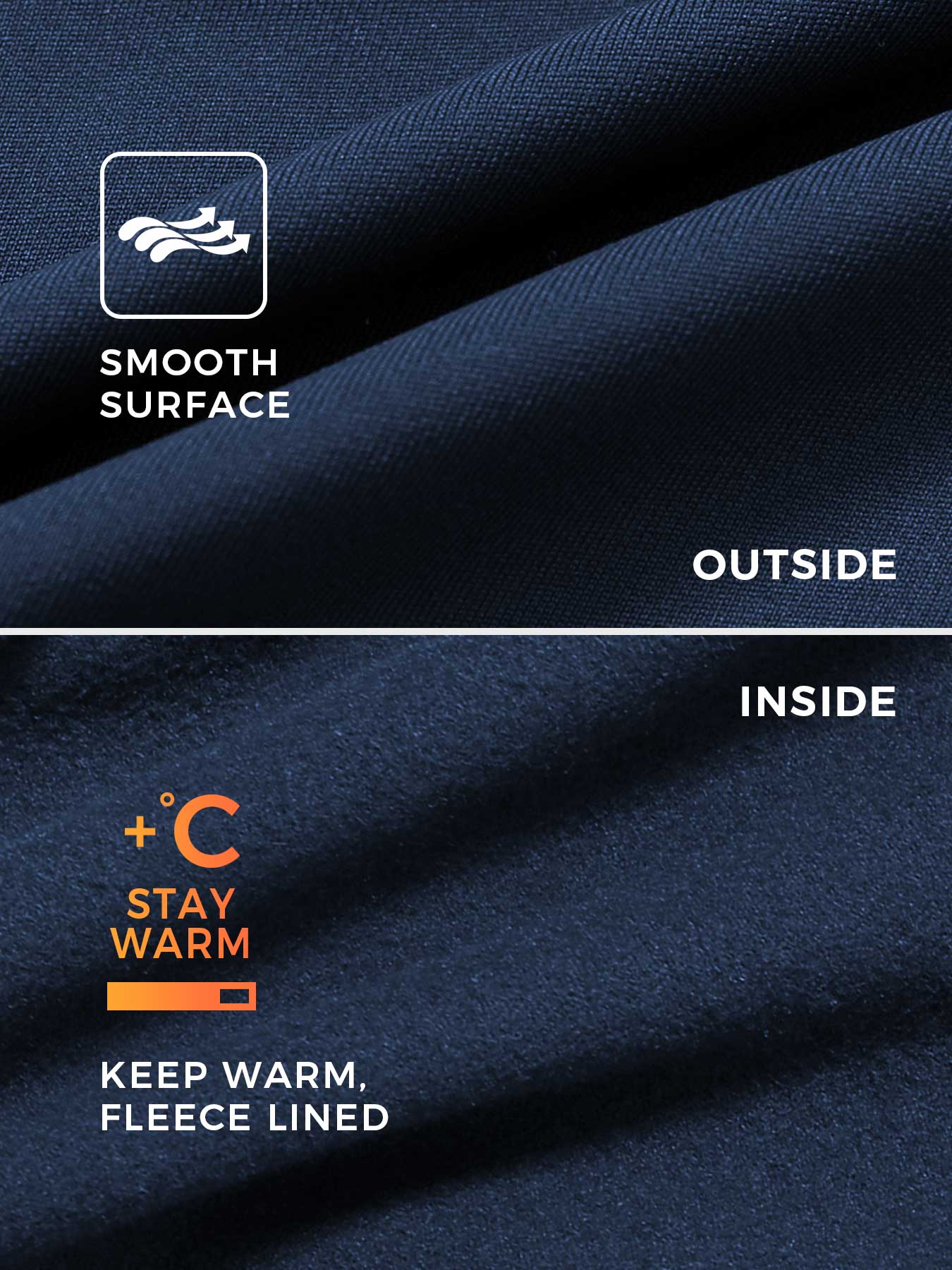 KF Fashion Fleece Long Sleeve Zipper Jumpsuit