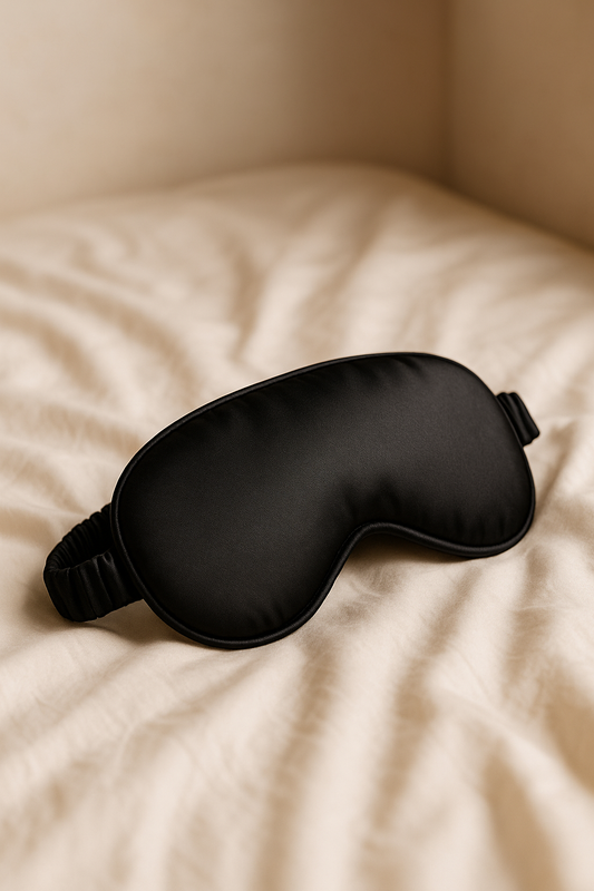 Zijden Slaapmasker – Blokkeer Licht & Slaap Dieper in Luxe