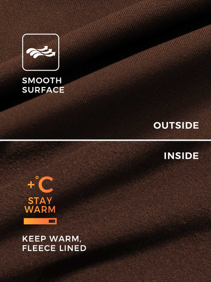 KF Fashion Fleece Long Sleeve Zipper Jumpsuit